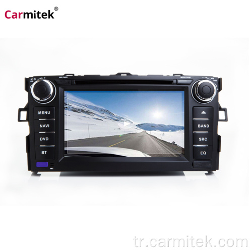 Toyota corolla 2006-2012 için araba dvd